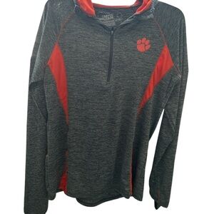 Campus Heritage Clemson Pullover Size L Quarter-Zip Tigers